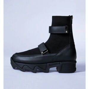 Black High Top Sneaker